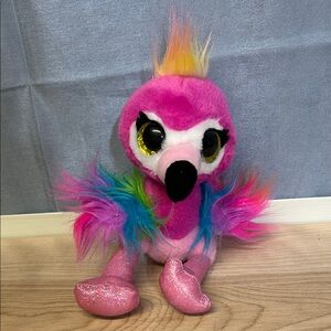 Coco Cones Zuru Surprise Series 1 Summer flamingo small pink rainbow plush